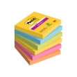 Εικόνα της ΧΑΡΤΑΚΙΑ 3Μ 654 6SS CARN COLOUR S.S.76x76( 90φ) 6τεμ