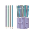 Εικόνα της ΜΟΛΥΒΙΑ INTERDRUK METALLIC HB ΒΙΤΡΙΝΑ 72τεμ 254283
