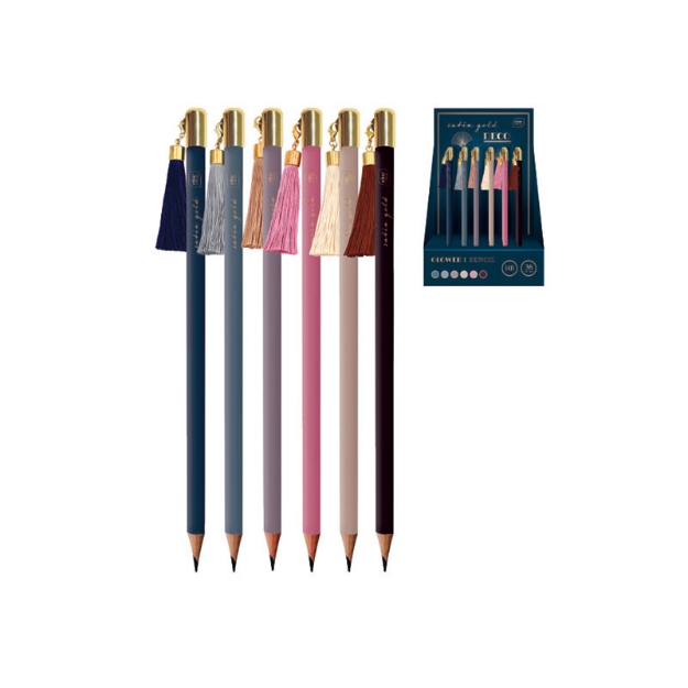 ΜΟΛΥΒΙΑ INTERDRUK 312983 DECO SATIN GOLD HB 36τεμ