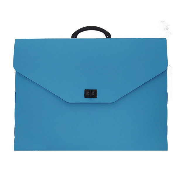 ΤΣΑΝΤΑ ΠΛΑΣΤΙΚΗ PP 33Χ45Χ5cm ΜΕ ΧΕΡΟΥΛΙ ΠΑΣΤΕΛ ΧΡΩΜΑΤΑ