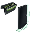 Εικόνα της ΓΡΑΜΜΑΤΙΟΘΗΚΕΣ LEITZ 4624 RECYCLE A4 6Θ 95 BLACK