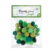 Εικόνα της ΣΦΟΥΓΓ.INDERDRUK 337559 POM-POM JUNGLE 20mm 35τεμ