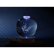 Εικόνα της ΛΑΜΠΑ i-TOTAL XL2718B CRYSTAL BALL MUSIC LARGE 10cm