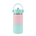 ΠΑΓΟΥΡΙ i DRINK ID0523 THERM BOTTLE 400ml PINK/AQUA