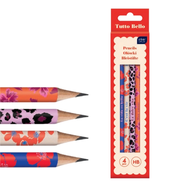 ΜΟΛΥΒΙΑ INTERDRUK 368416 TUTTO BELLO SET 4pcs HB