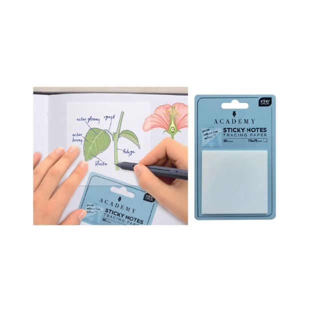 ΧΑΡΤΑΚΙΑ INTERDRUK 363367 TRANSPARENT 75Χ75(50Φ) 
