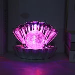 ΛΑΜΠΑ i-TOTAL XL2930A SHELL GLITTER 15x15x13cm