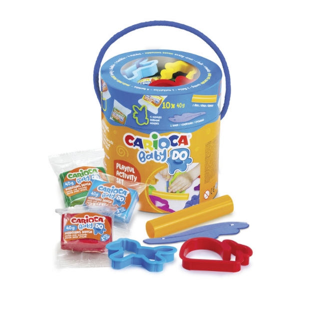 ΠΛΑΣΤΟΖΥΜΑΡΑΚΙΑ CARIOCA BABY 43189 1+ 10τεμΧ40g