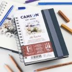 ΣΗΜΕΙΩΜΑΤΑΡΙΟ ARTBOOK SPIRAL 160gr Mi-Teintes 14x21 80σελ