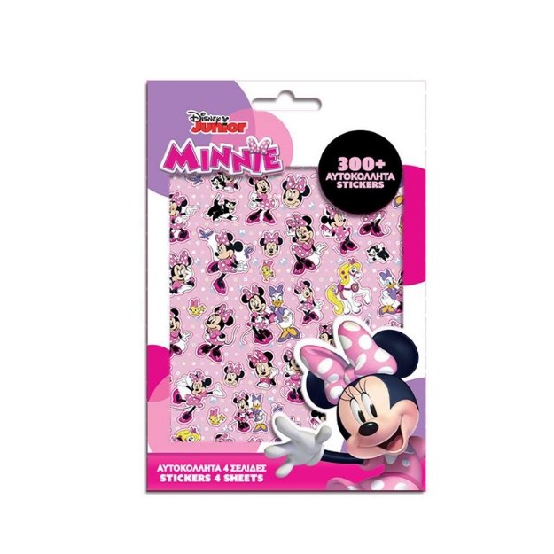ΑΥΤΟΚΟΛΛΗΤΑ ΣΕ ΜΠΛΟΚ 0563131  MINNIE 300τεμ