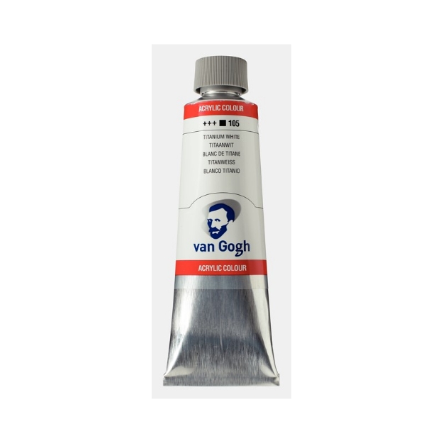 ΑΚΡΥΛ.TALENS VAN GOGH 150ml 105 TITANIUM WHITE