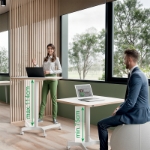 ΓΡΑΦΕΙΟ LEITZ 653401 ELECTR.SIT STAND.DESK ERGO