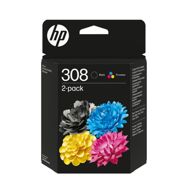 ΜΕΛΑΝΙ HP 308 6L6S6UE COMBO 2PACK CRTR 