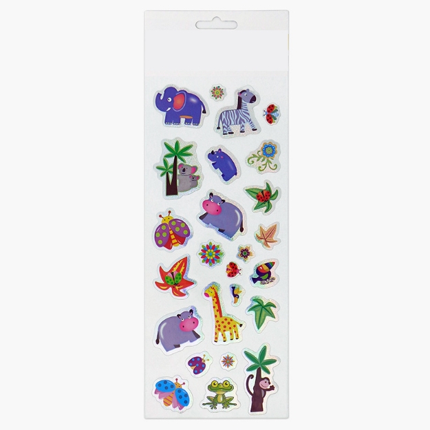 ΑΥΤΟΚΟΛΛΗΤΑ STICKERS  805 CUTE ANIMALS 31X11cm