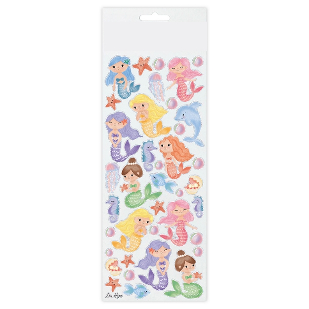 ΑΥΤΟΚΟΛΛΗΤΑ STICKERS 2405 CUTE MERMAIDS 31X11cm