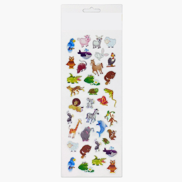 ΑΥΤΟΚΟΛΛΗΤΑ STICKERS  710 SPARKLING ANIMAL 31X11cm