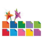ΧΑΡΤΙ URSUS 15x15/80gr ORIGAMI INTENSIVE DUO 100Φ