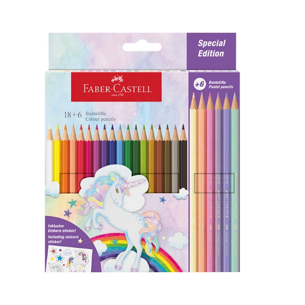 ΞΥΛΟΜΠΟΓΙΕΣ AWF 111221 UNICORN 18+6 PASTEL