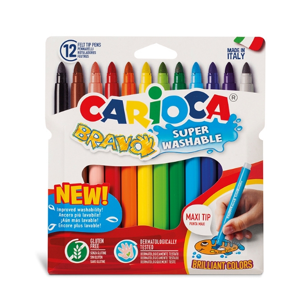 ΜΑΡΚΑΔΟΡΟΙ CARIOCA BRAVO MAXI /12 42755