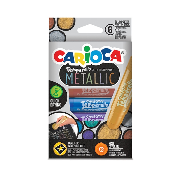 ΤΕΜΠΕΡΕΣ STICK CARIOCA TEMPERELLO METALLIC/06 42674
