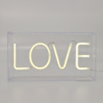 ΕΠΙΓΡΑΦΗ i-TOTAL XL2762 NEON LED LOVE 23x13cm