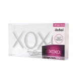 ΕΠΙΓΡΑΦΗ i-TOTAL XL2765 NEON LED XOXO 23x13cm