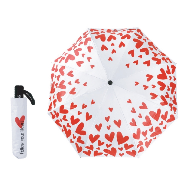 ΟΜΠΡΕΛΑ i-TOTAL XL2039B HEART 20cm( open 88cm)