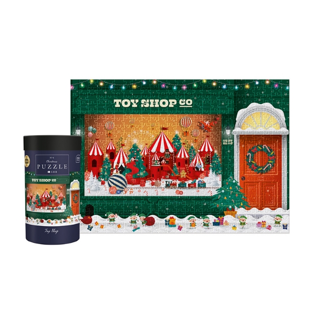 ΠΑΖΛ INTERDRUK 500 XMAS TOY SHOP