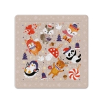 ΠΑΖΛ INTERDRUK 49 XMAS FRAME HAPPY FRIENDS