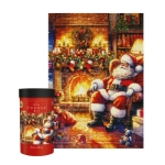 ΠΑΖΛ INTERDRUK 500 XMAS SANTA'S HOUSE