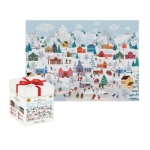 ΠΑΖΛ INTERDRUK 1000 XMAS BOX CHRISTMAS VILLAGE 