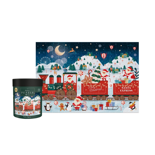 ΠΑΖΛ INTERDRUK 250 XMAS SANTA EXPRESS