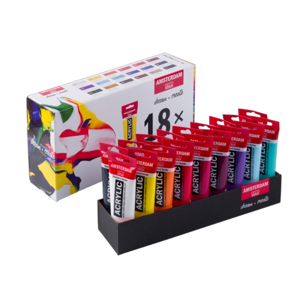 ΑΚΡΥΛΙΚΑ TALENS 120ml ArtCreation 18τεμ ASSORTED ΚΠ
