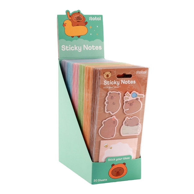 ΧΑΡΤΑΚΙΑ i-TOTAL XL3108Q STICKY NOTES CAPYBARA