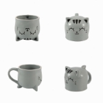 ΚΟΥΠΑ i-TOTAL XL2519C FLIP MUG GREY CAT 450ml