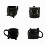 ΚΟΥΠΑ i-TOTAL XL2519A FLIP MUG BLACK CAT 450ml