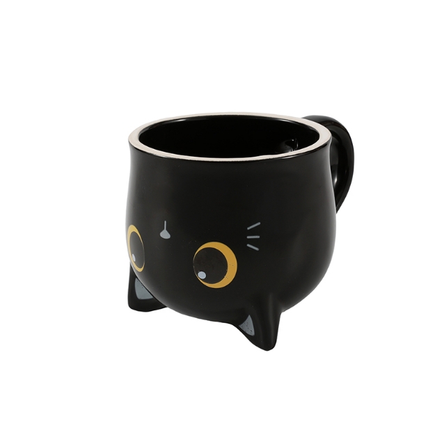 ΚΟΥΠΑ i-TOTAL XL2519A FLIP MUG BLACK CAT 450ml