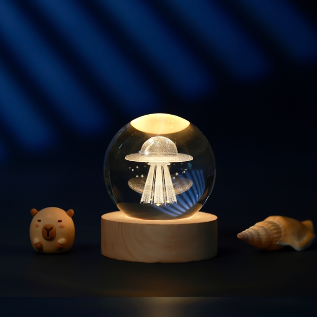 ΛΑΜΠΑ i-TOTAL XL2718C CRYSTAL BALL UFO SMALL 6cm