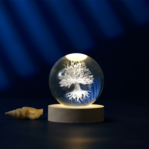 ΛΑΜΠΑ i-TOTAL XL2714D CRYSTAL BALL TREE MEDIUM 8cm