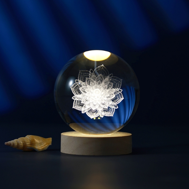 ΛΑΜΠΑ i-TOTAL XL2713E CRYSTAL BALL MANDALA LARGE 10cm