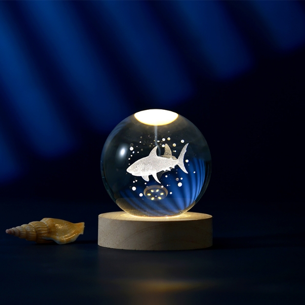 ΛΑΜΠΑ i-TOTAL XL2719D CRYSTAL BALL SHARK MEDIUM 8cm