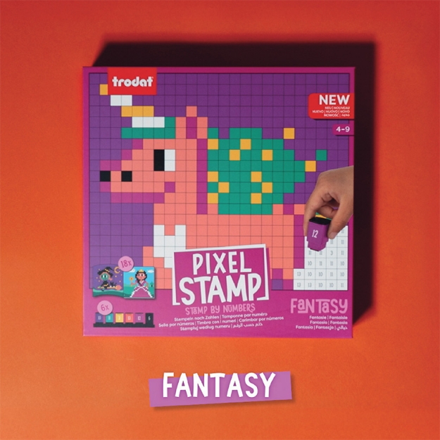 ΠΑΙΧΝΙΔΙ ΔΗΜΙΟΥΡΓΙΑΣ TRODAT 216209 PIXEL STAMP FANTASY
