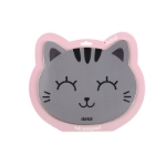 MOUSE PAD i-TOTAL XL2552M GREY CAT DIE-CUT 24,7x21