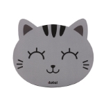 MOUSE PAD i-TOTAL XL2552M GREY CAT DIE-CUT 24,7x21
