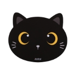 MOUSE PAD i-TOTAL XL2552K BLACK CAT DIE-CUT 24,7x2
