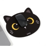 MOUSE PAD i-TOTAL XL2552K BLACK CAT DIE-CUT 24,7x2