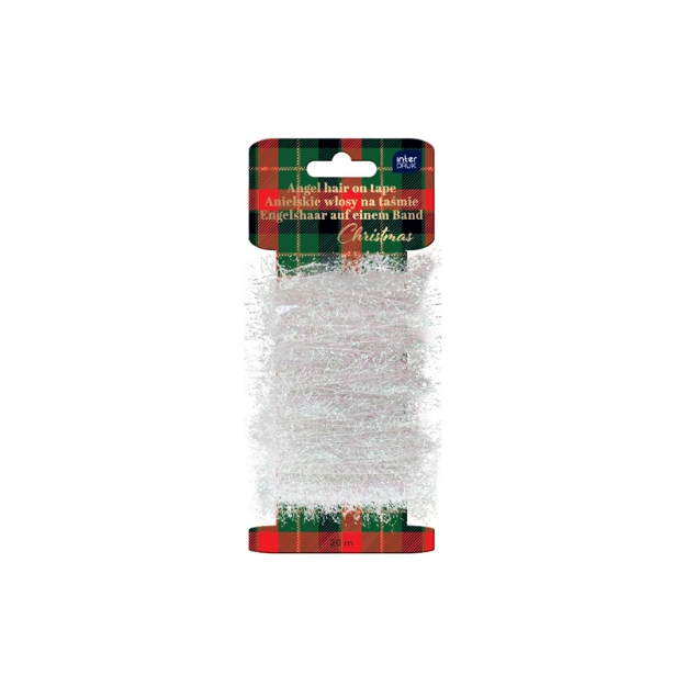 ΜΑΛΛΙΑ ΑΓΓΕΛΟΥ INTERDRUK 376725 XMAS WHITE 20m