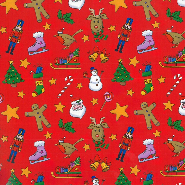 ΧΑΡΤΙ ΠΕΡΙΤΥΛΙΓΜΑΤΟΣ R3050 370H 50mΧ0,70 XMAS ΠΑΙΔΙΚΟ
