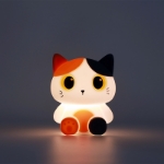 ΦΩΣ ΝΥΚΤΟΣ i-TOTAL XL3219 SILICONE ORANGE CAT