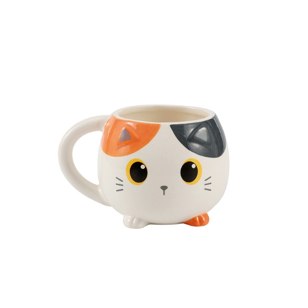 ΚΟΥΠΑ i-TOTAL XL2568B CHUNKY MUG ORANGE CAT 470ml